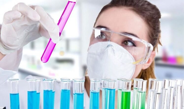 analiza për praninë e parazitëve në organizëm